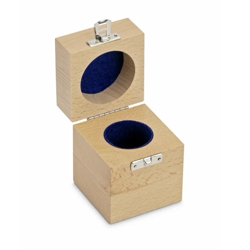 Holz-Etui für KERN Kalibriergewichte 500g