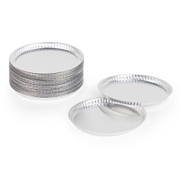 KERN RH-A01 Einweg-Probenschalen aus Aluminium, Ø 90 mm