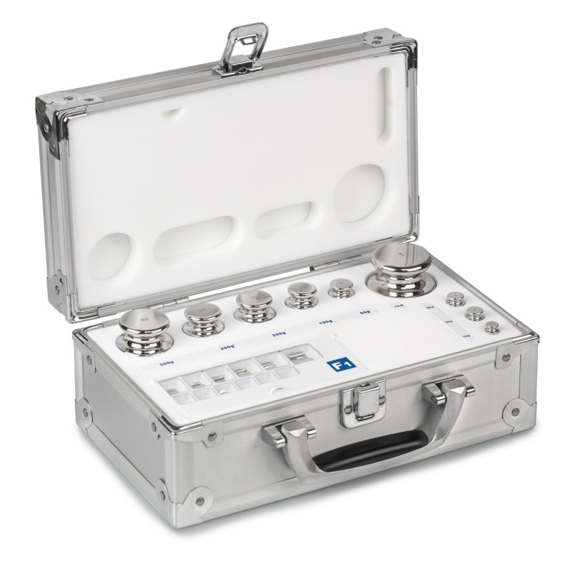 KERN Kalibriergewichtssatz 1mg - 500g, OIML Klasse F1