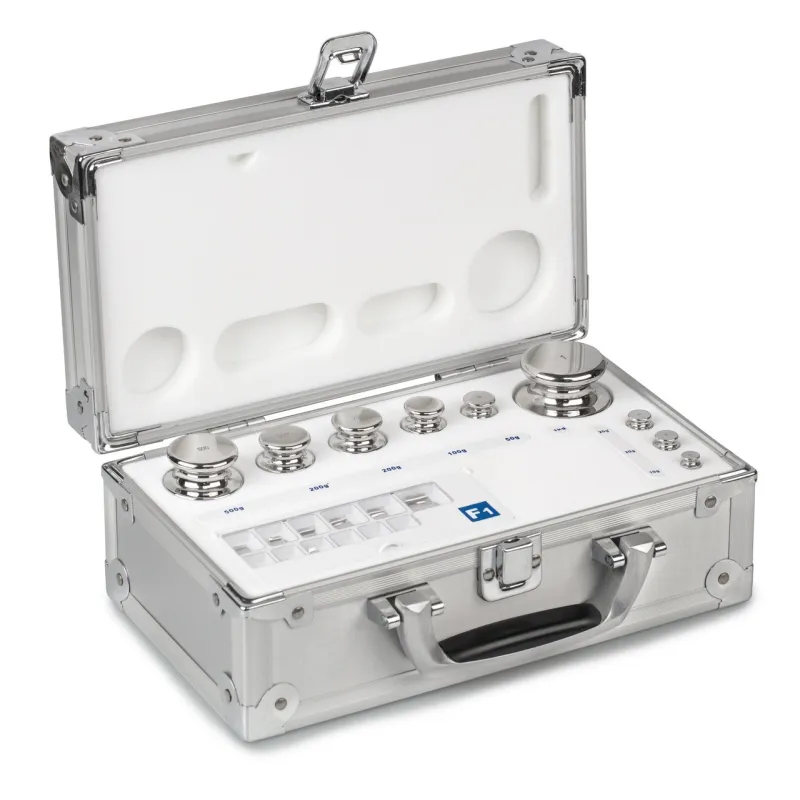 KERN Kalibriergewichtssatz 1mg - 500g, OIML Klasse F1