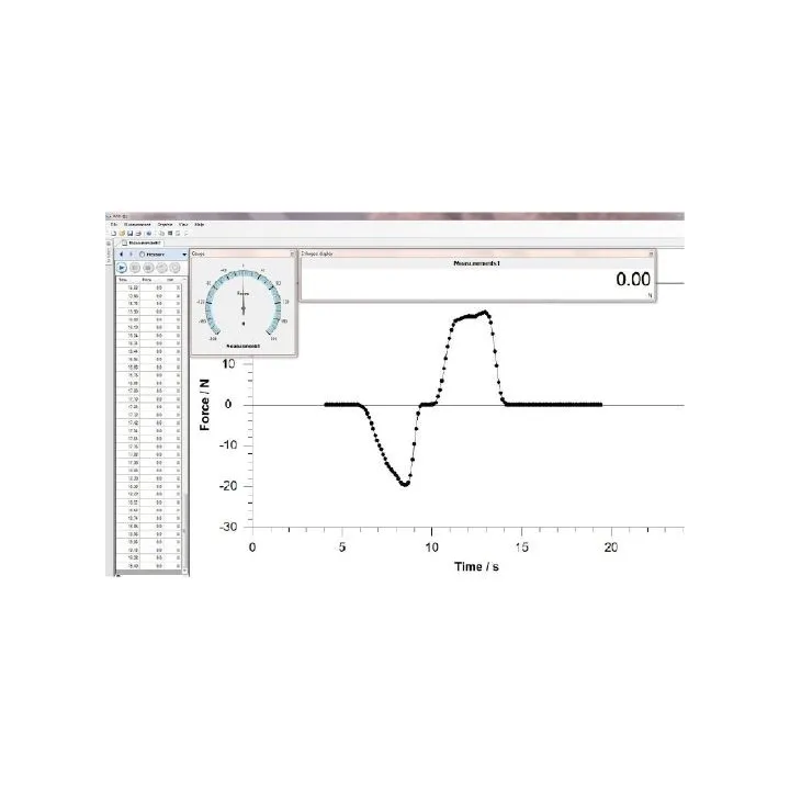 SAUTER AFH FAST Datenübertragungssoftware für Kraft-Zeit-Messungen