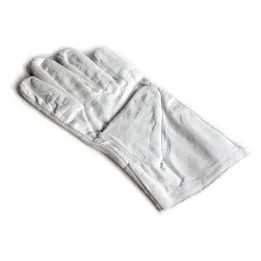 Handschuhe aus Leder und Baumwolle