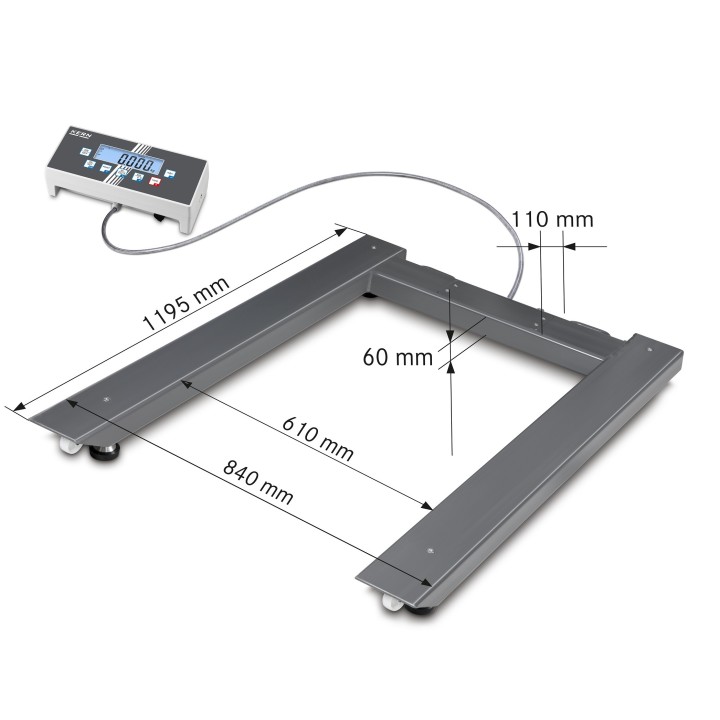 KERN UID 3000K-0M Palettenwaage