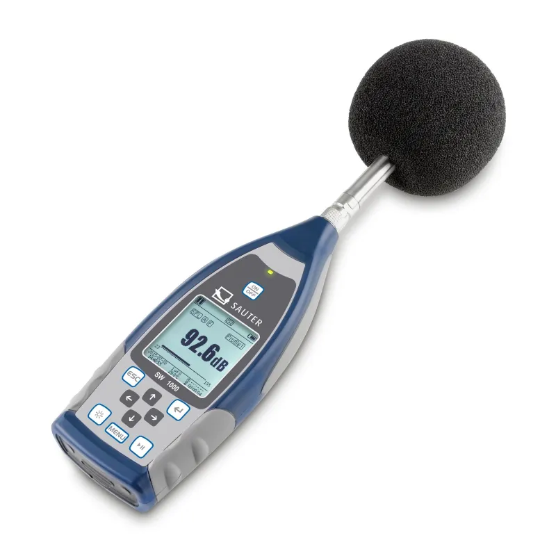 SAUTER SW 1000 professionelle Schallpegelmessgerät der Klasse I