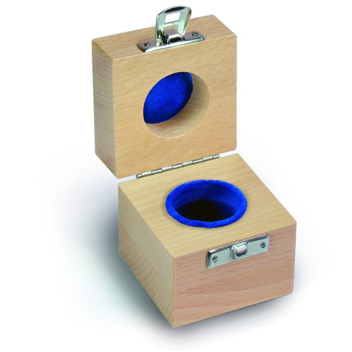 Holz-Etui für KERN Kalibriergewichte 100g