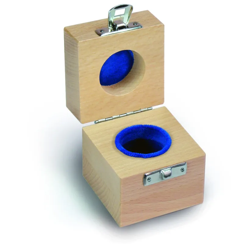 Holz-Etui für KERN Kalibriergewichte 100g