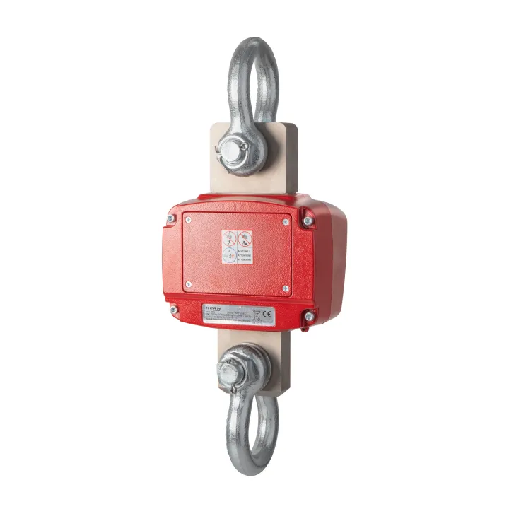 Kranwaage KERN HFD Rückseite