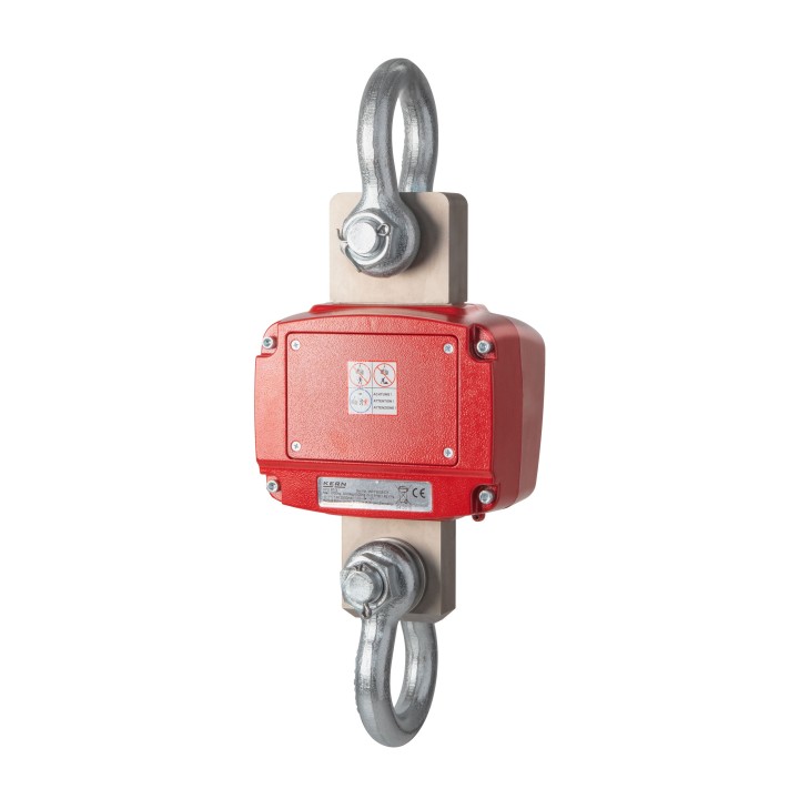 Kranwaage KERN HFD Rückseite