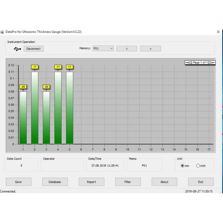 SAUTER ATU-04 Datenübertragungssoftware