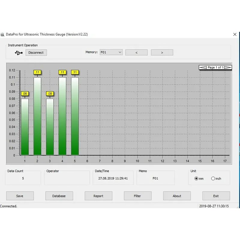 SAUTER ATU-04 Datenübertragungssoftware