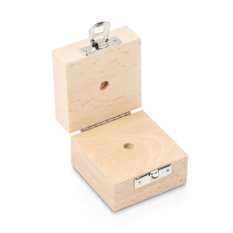 Holz-Etui für KERN Kalibriergewichte 1g