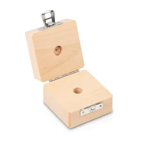 Holz-Etui für KERN Kalibriergewichte 10g