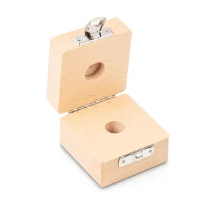 Holz-Etui für KERN Kalibriergewichte 20g