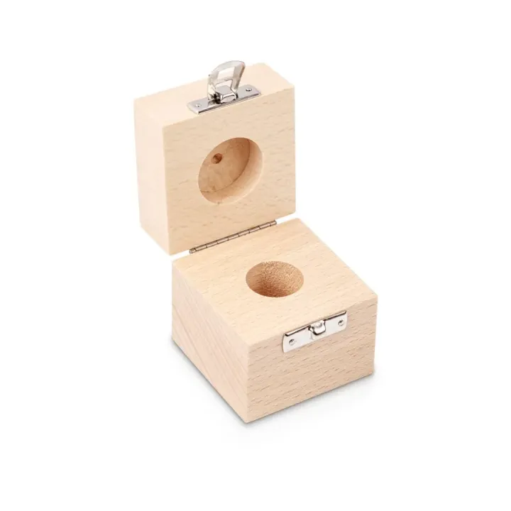 Holz-Etui für KERN Kalibriergewichte 100g