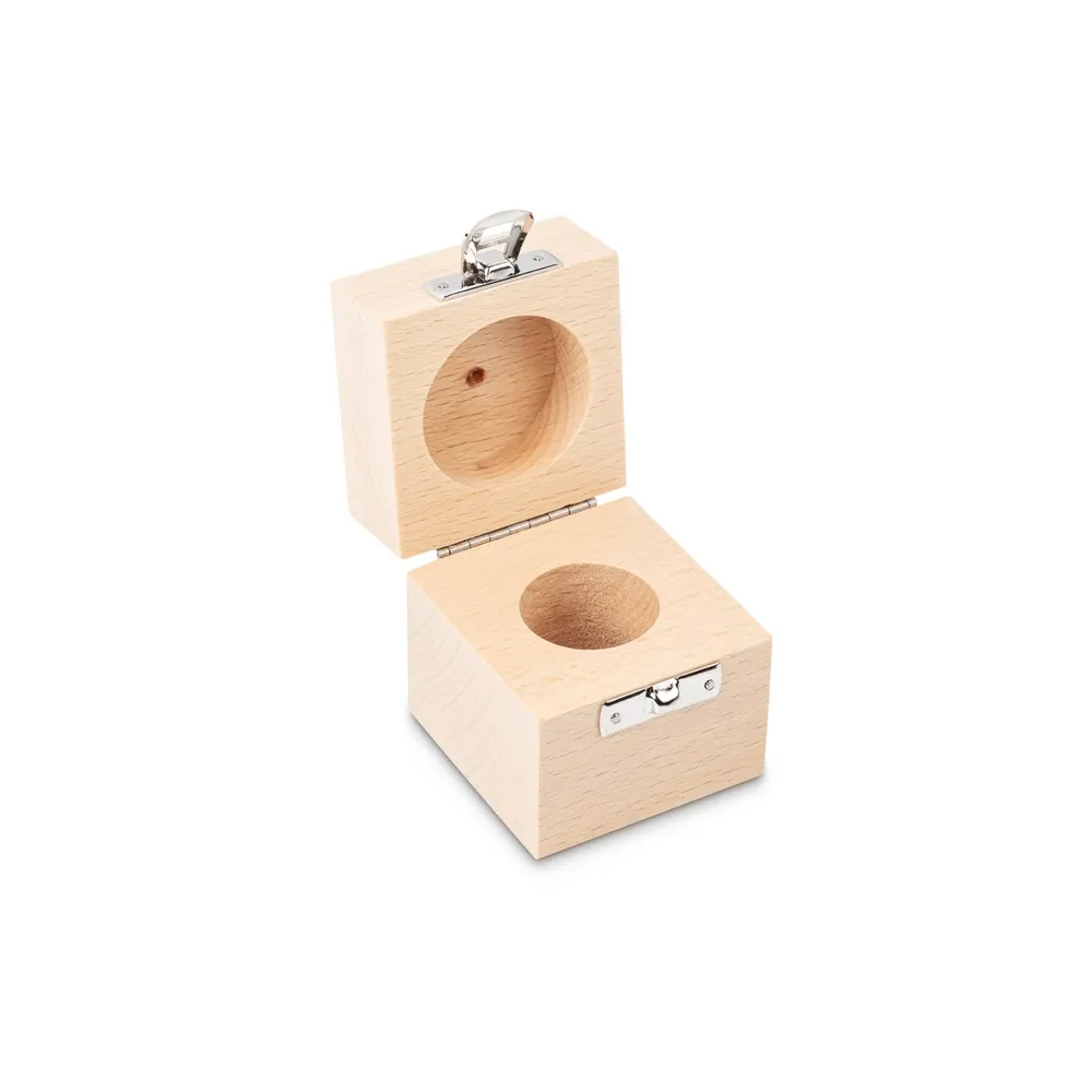 Holz-Etui für KERN Kalibriergewichte 200g