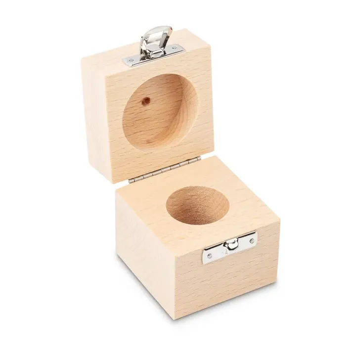 Holz-Etui für KERN Kalibriergewichte 200g