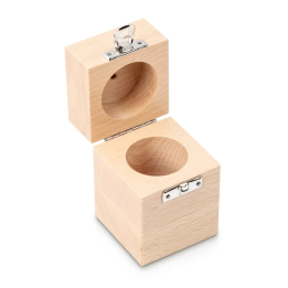 Holz-Etui für KERN Kalibriergewichte 500g