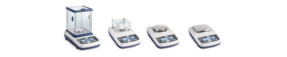 Präzisionswaage KERN EWJ mit interner Justierautomatik