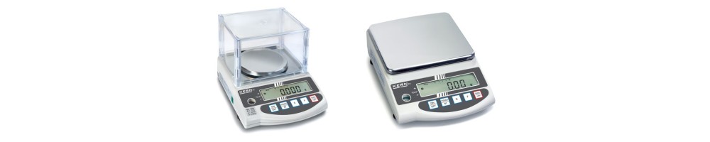 Präzisionswaage KERN EG mit interner Justierautomatik