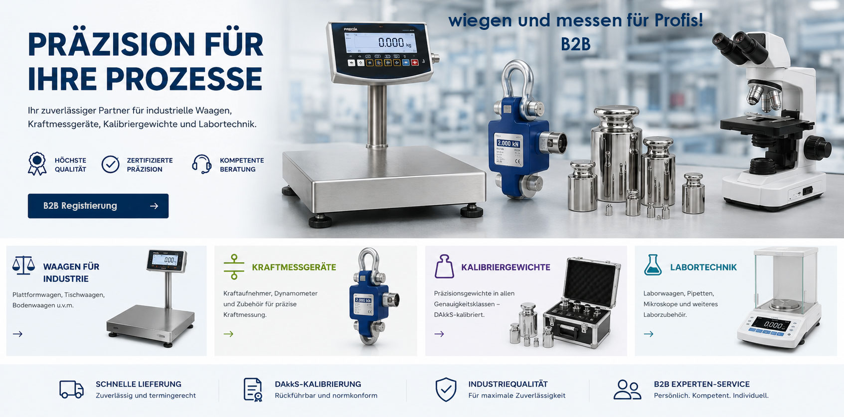 B2B Registrierung